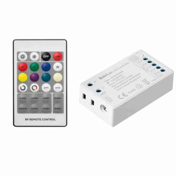12-24V Changeable 2 in 1 RGB RGBW 24keys Remote Controller