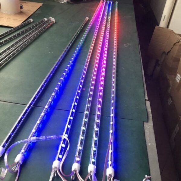 12V 80 lm/w Disco Rain Meteor Dmx RGB LED Tube - Image 2