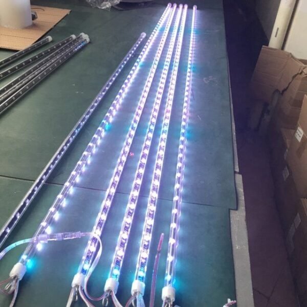 12V 80 lm/w Disco Rain Meteor Dmx RGB LED Tube - Image 5